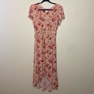 Knox Rose Pink and Cream Dress